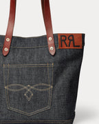 Ralph Lauren Denim Tote  -  Indigo