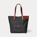 Ralph Lauren Denim Tote  -  Indigo