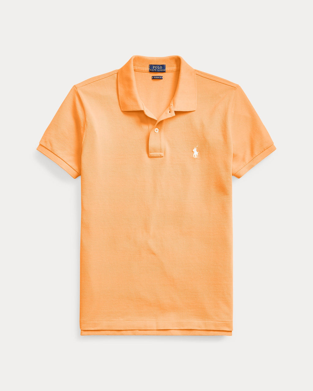 Ralph Lauren Women The Iconic Classic Fit Mesh Polo Shirt  -  Key West Orange