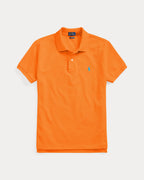 Ralph Lauren Women The Iconic Classic Fit Mesh Polo Shirt  -  Resort Orange