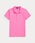 Ralph Lauren Women Slim Fit Stretch Polo Shirt  -  Dalia Pink