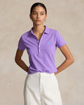 Ralph Lauren Women Slim Fit Stretch Polo Shirt  -  Cactus Purple