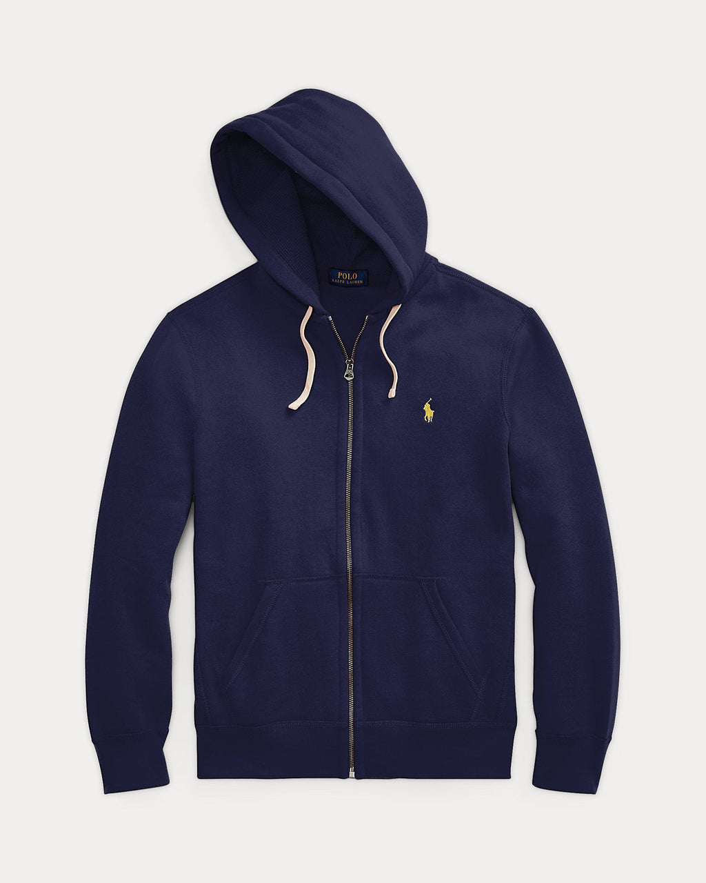 Ralph Lauren Men's Fleece Full-Zip Hoodie  -  Cruise Navy