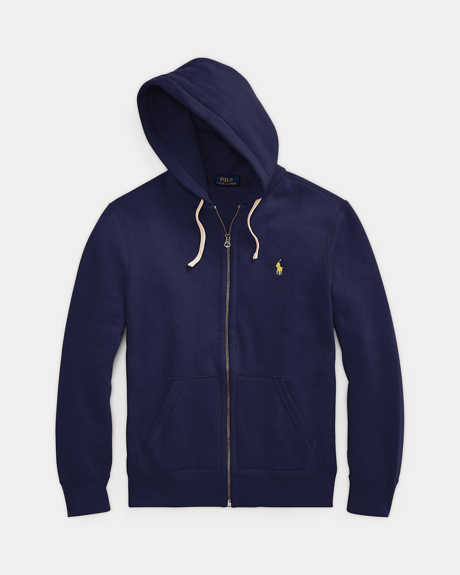 Ralph Lauren Men's Fleece Full-Zip Hoodie  -  Cruise Navy
