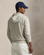 Ralph Lauren Men's Fleece Full-Zip Hoodie  -  Light Sport Heather