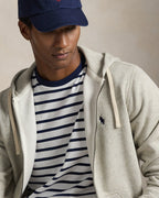 Ralph Lauren Men's Fleece Full-Zip Hoodie  -  Light Sport Heather