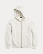Ralph Lauren Men's Fleece Full-Zip Hoodie  -  Light Sport Heather