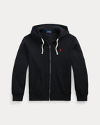 Ralph Lauren Men's Fleece Full-Zip Hoodie  -  Polo Black