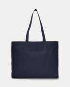 Ralph Lauren Embroidered Canvas Tote   -  Newport Navy
