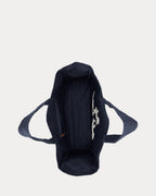 Ralph Lauren Embroidered Canvas Tote   -  Newport Navy