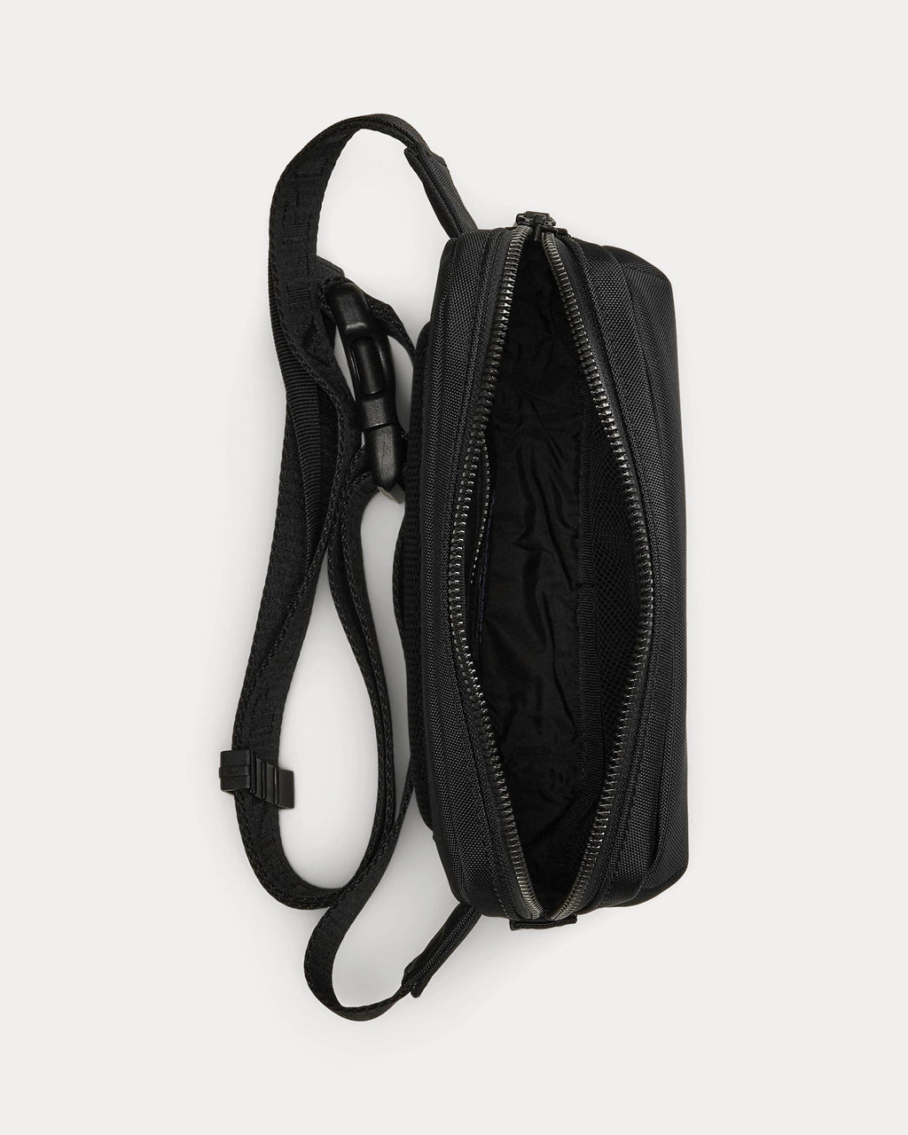 Ralph Lauren Tonal Logo Waistpack  -  Black