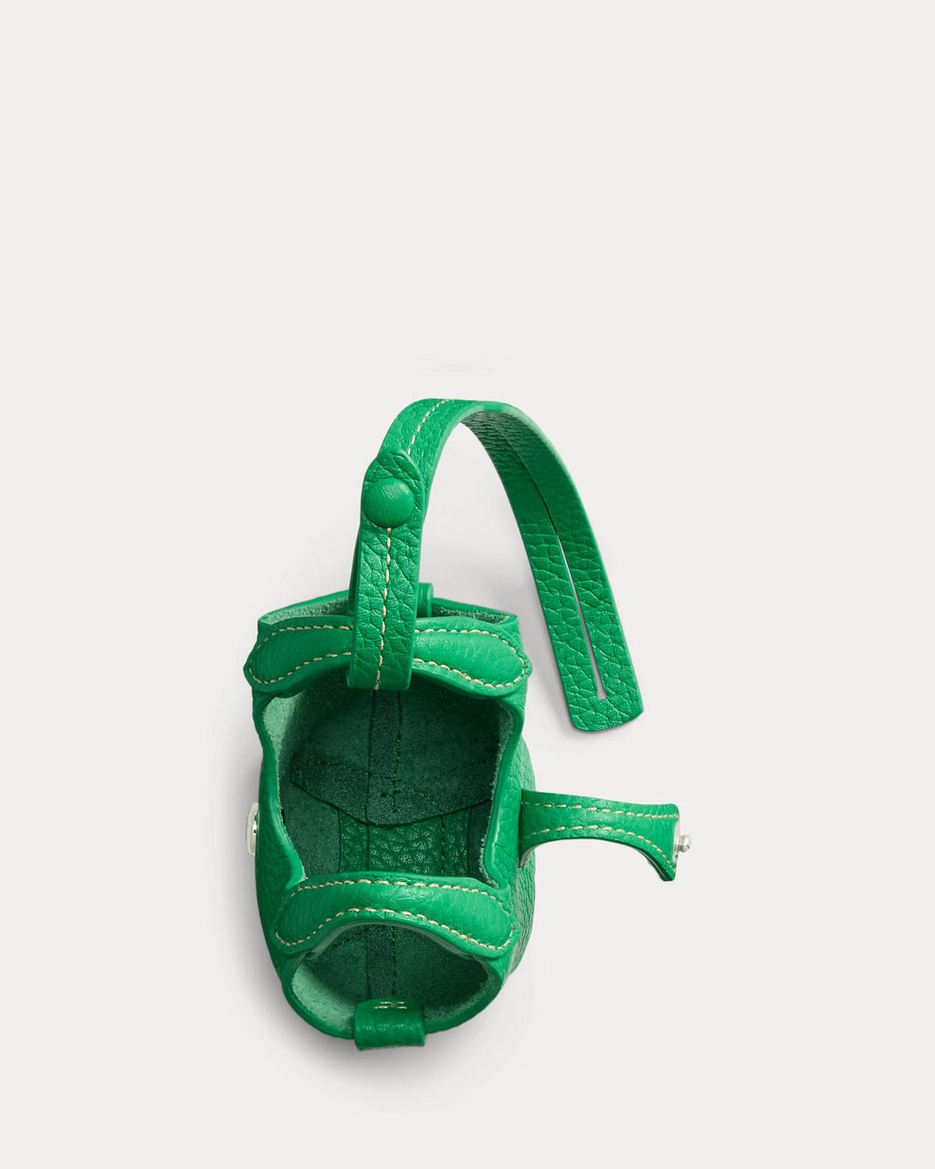 Ralph Lauren Polo Play Leather Bag Charm  -  Parrot