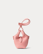 Ralph Lauren Polo Play Leather Bag Charm  -  Coral
