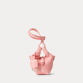 Ralph Lauren Polo Play Leather Bag Charm  -  Coral