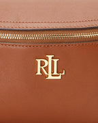 Ralph Lauren Leather Marcy Belt Bag  -  Lauren Tan