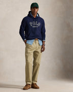 Ralph Lauren Men's The RL Fleece Western-Logo Hoodie  -  Cruise Navy