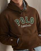 Ralph Lauren Men's The RL Fleece Western-Logo Hoodie  -  York Brown
