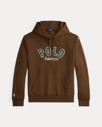 Ralph Lauren Men's The RL Fleece Western-Logo Hoodie  -  York Brown
