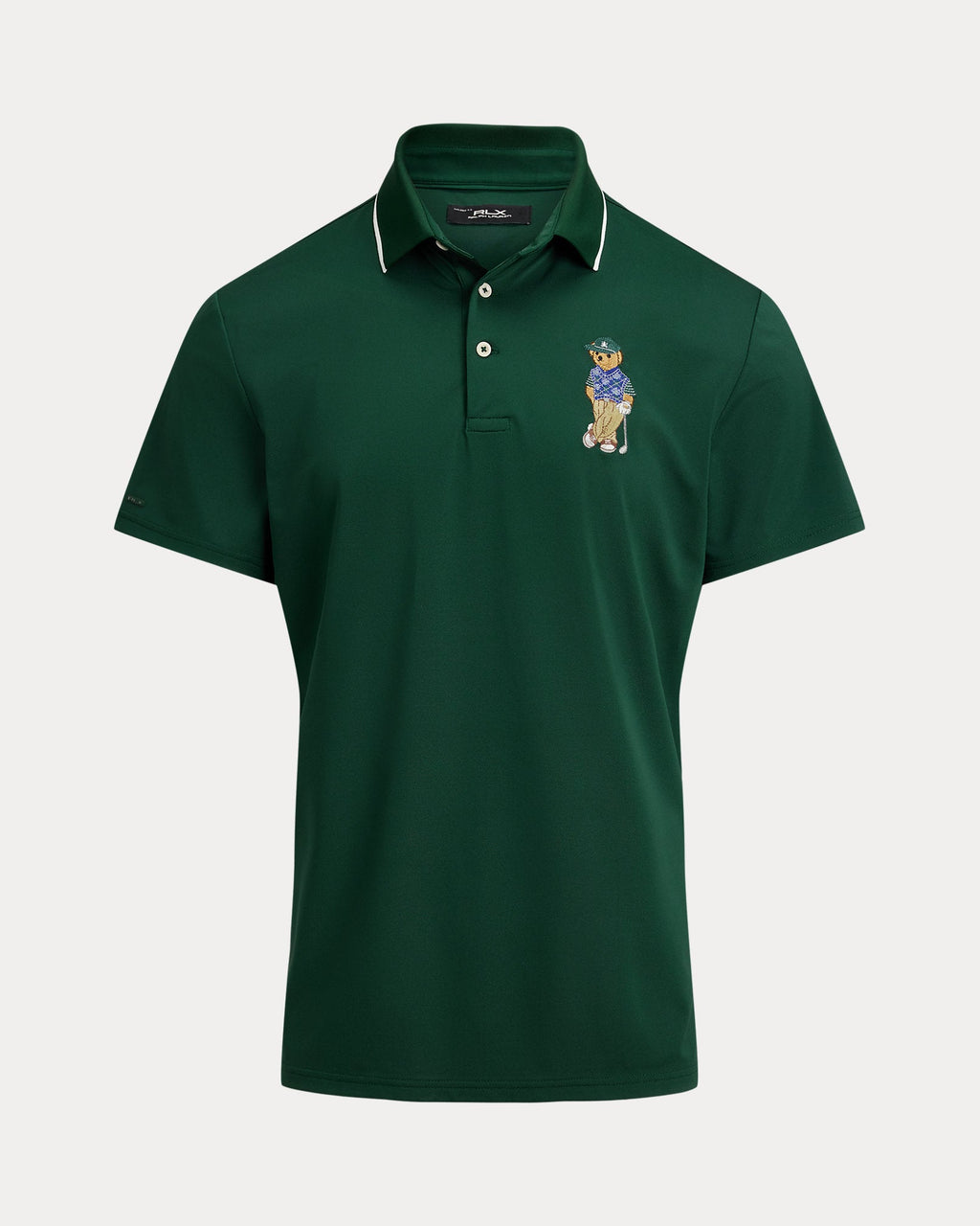 Ralph Lauren Men Tailored Fit Polo Bear Polo Shirt  -  Moss Agate