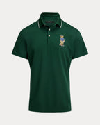 Ralph Lauren Men Tailored Fit Polo Bear Polo Shirt  -  Moss Agate