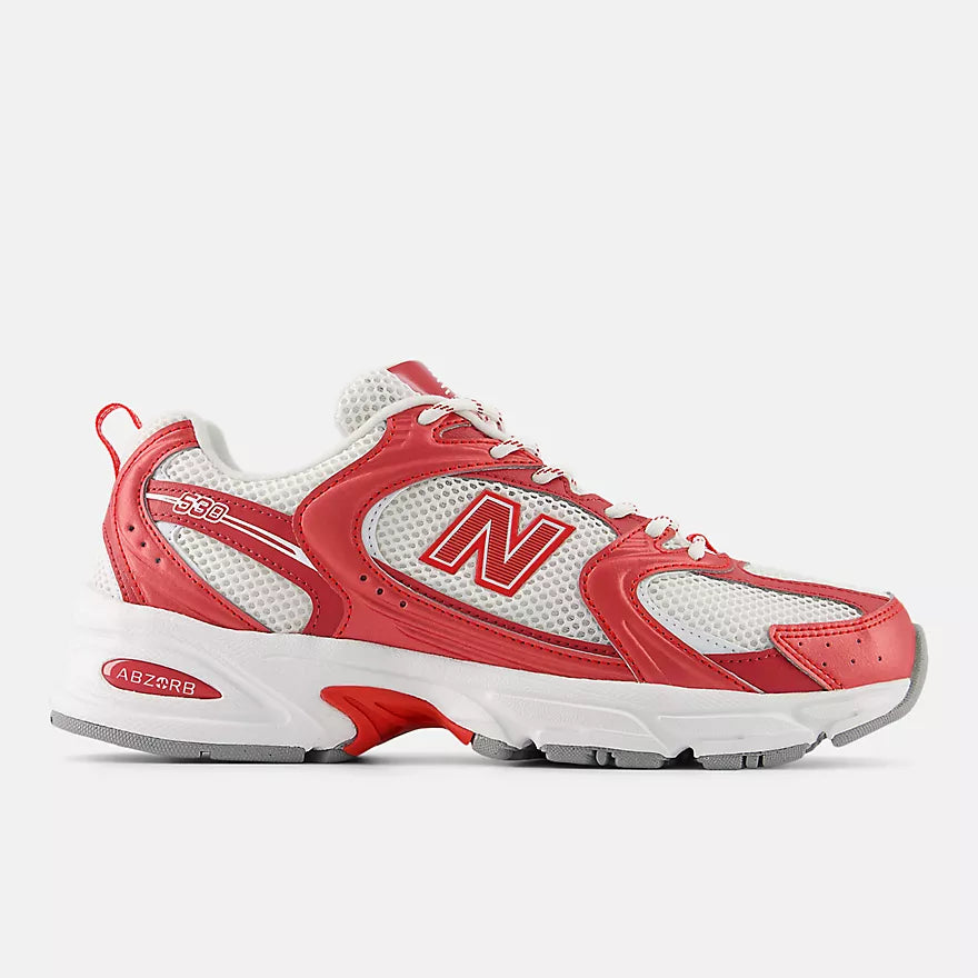 New Balance 530  -  REFLECTION with FIRE CRACKER and SHADOW RED  -   U530178