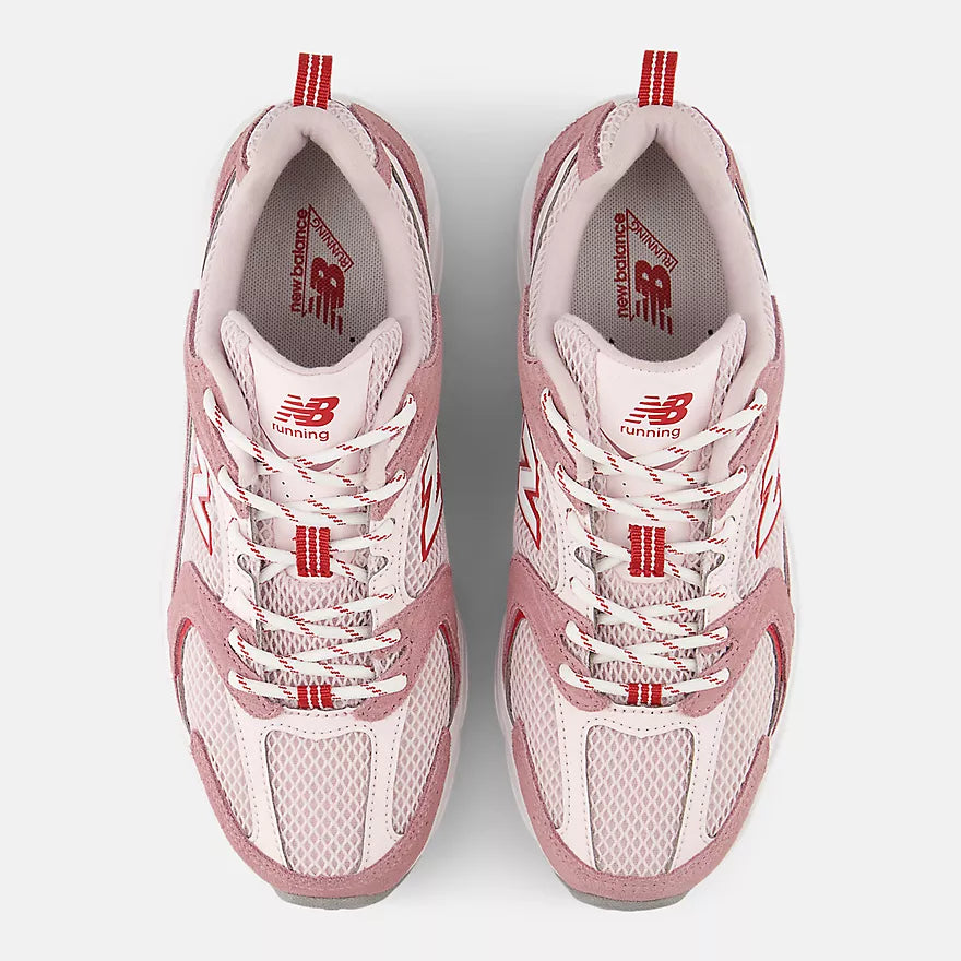 New Balance 530  -  ROSEWOOD with PINK SALT and SHADOW RED  -    U5304GM