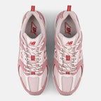 New Balance 530  -  ROSEWOOD with PINK SALT and SHADOW RED  -    U5304GM