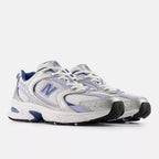 New Balance 530  -  SILVER METALLIC with DAYBREAK and MAGIC BLUE  -  U53052N