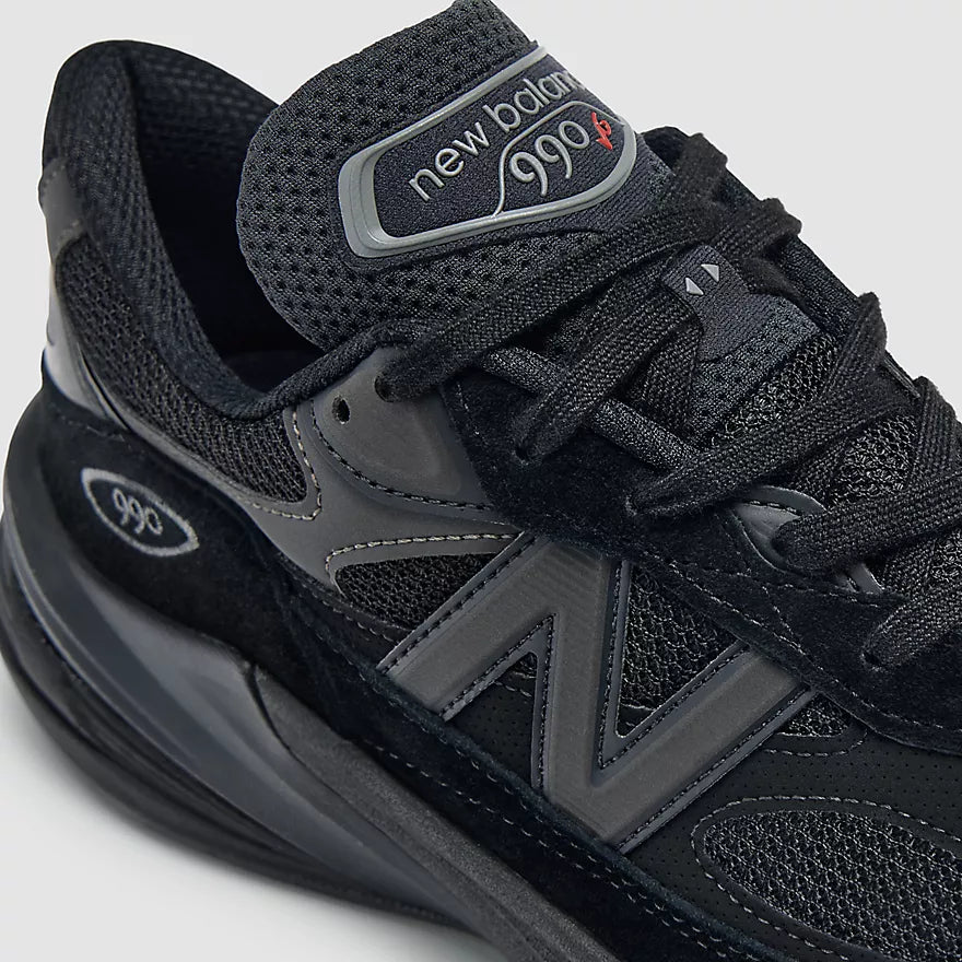 New Balance Unisex Made in USA 990v6  -  Black  -  U990BB6 - Hemen Teslimde