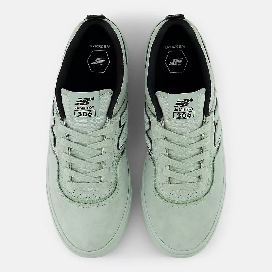 New Balance NB Numeric Jamie Foy 306  -  MOSAIC GREEN with BLACK -  UN306MOG