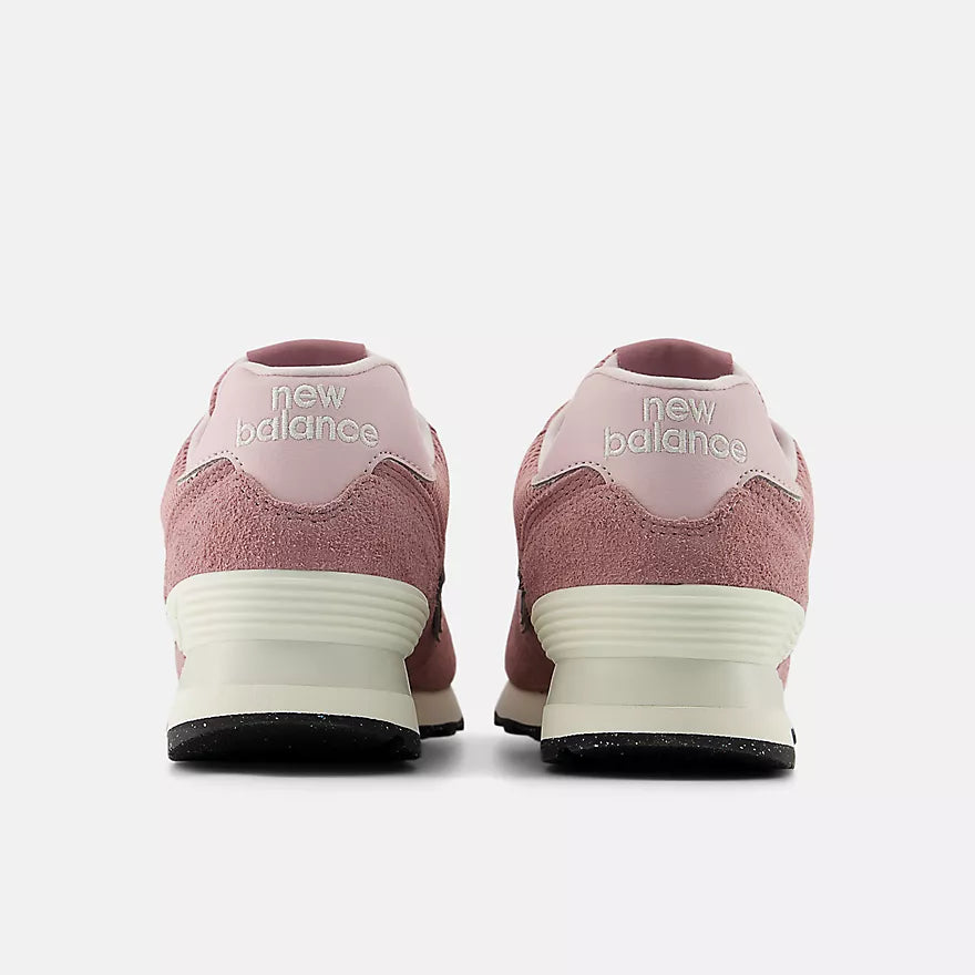 New Balance Women's 574  -  ALPHA PINK with NB WHITE  -  W57424E