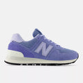 New Balance Women's 574  -  BLUE INDIGO with NB WHITE  -  W57458W