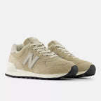 New Balance Women's 574  - BEIGE with NB WHITE  -  W5746J3