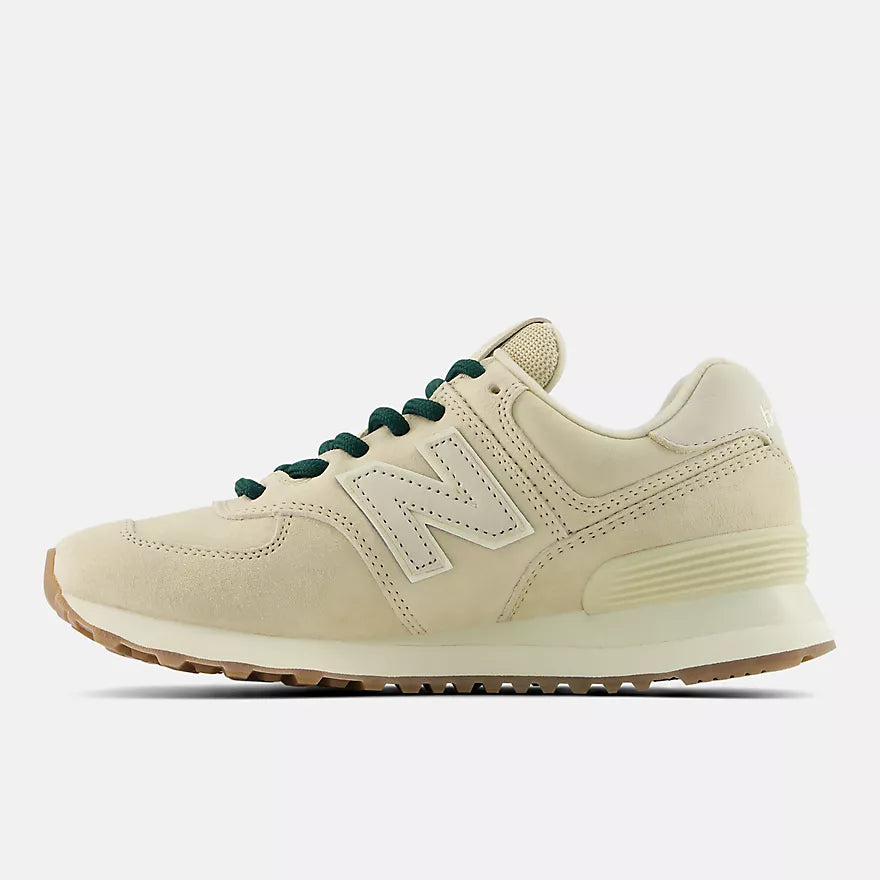 New Balance Women's 574  -  SANDSTONE with LINEN  -  W57480T