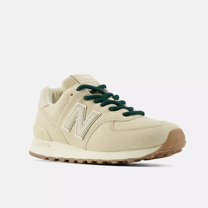 New Balance Women's 574  -  SANDSTONE with LINEN  -  W57480T