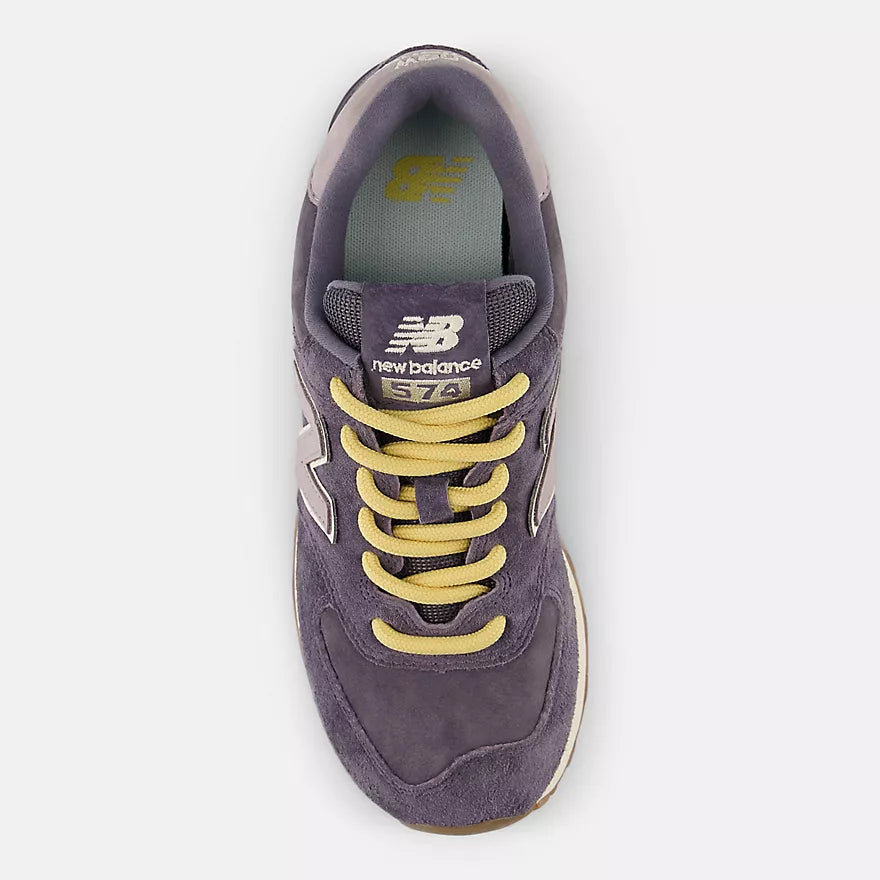 New Balance Women's 574  -  NEPTUNE GREY with TRUFFLE SALT  -  W5749OU